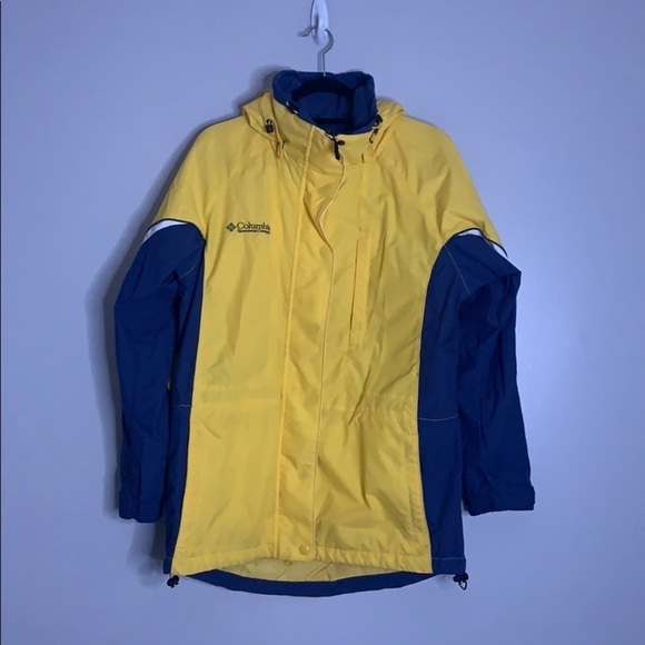 Columbia Yellow Core Interchangeable Parka jacket men’s medium outterwear - Picture 1 of 9
